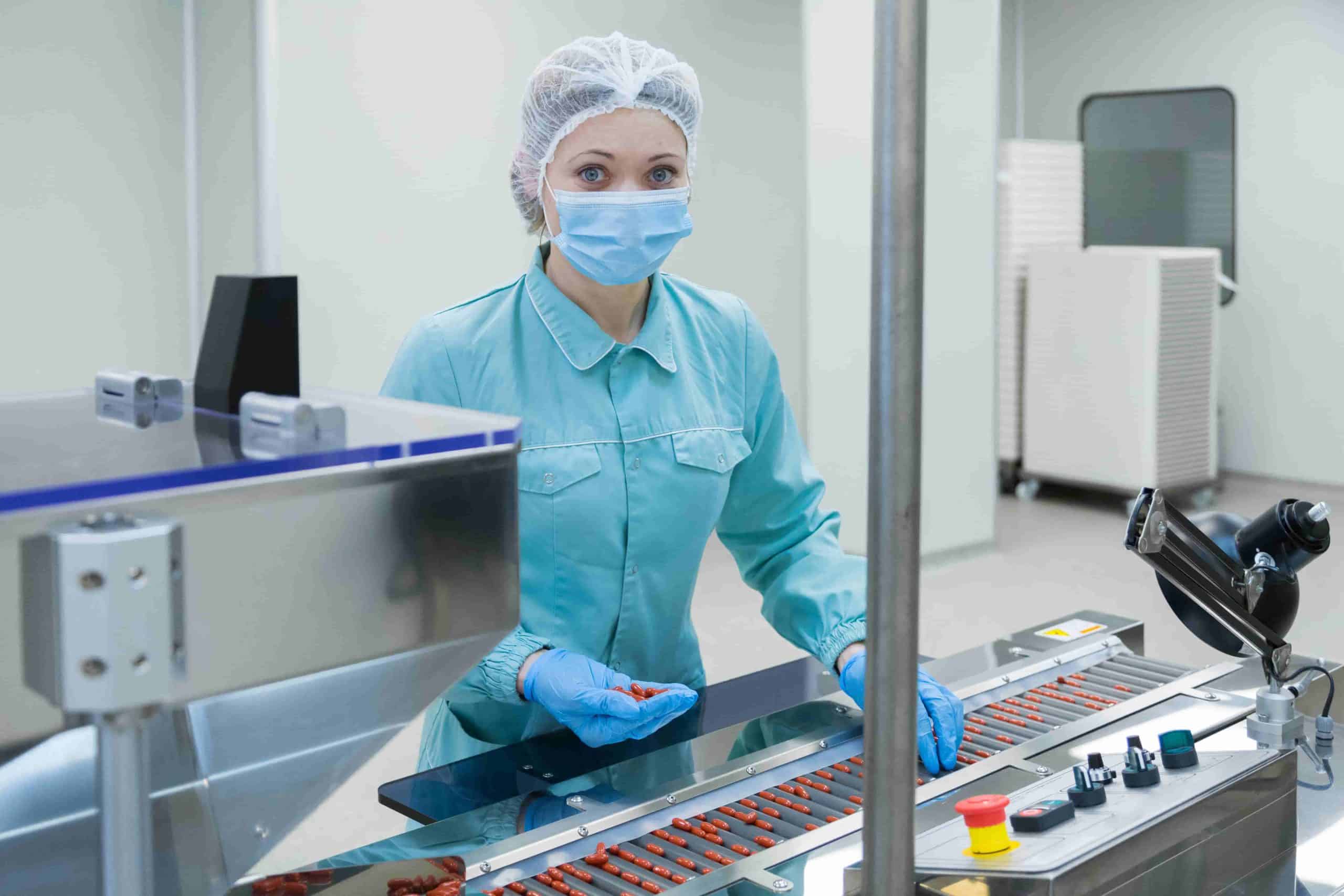 Ensacado y paletizado en la industria farmacéutica